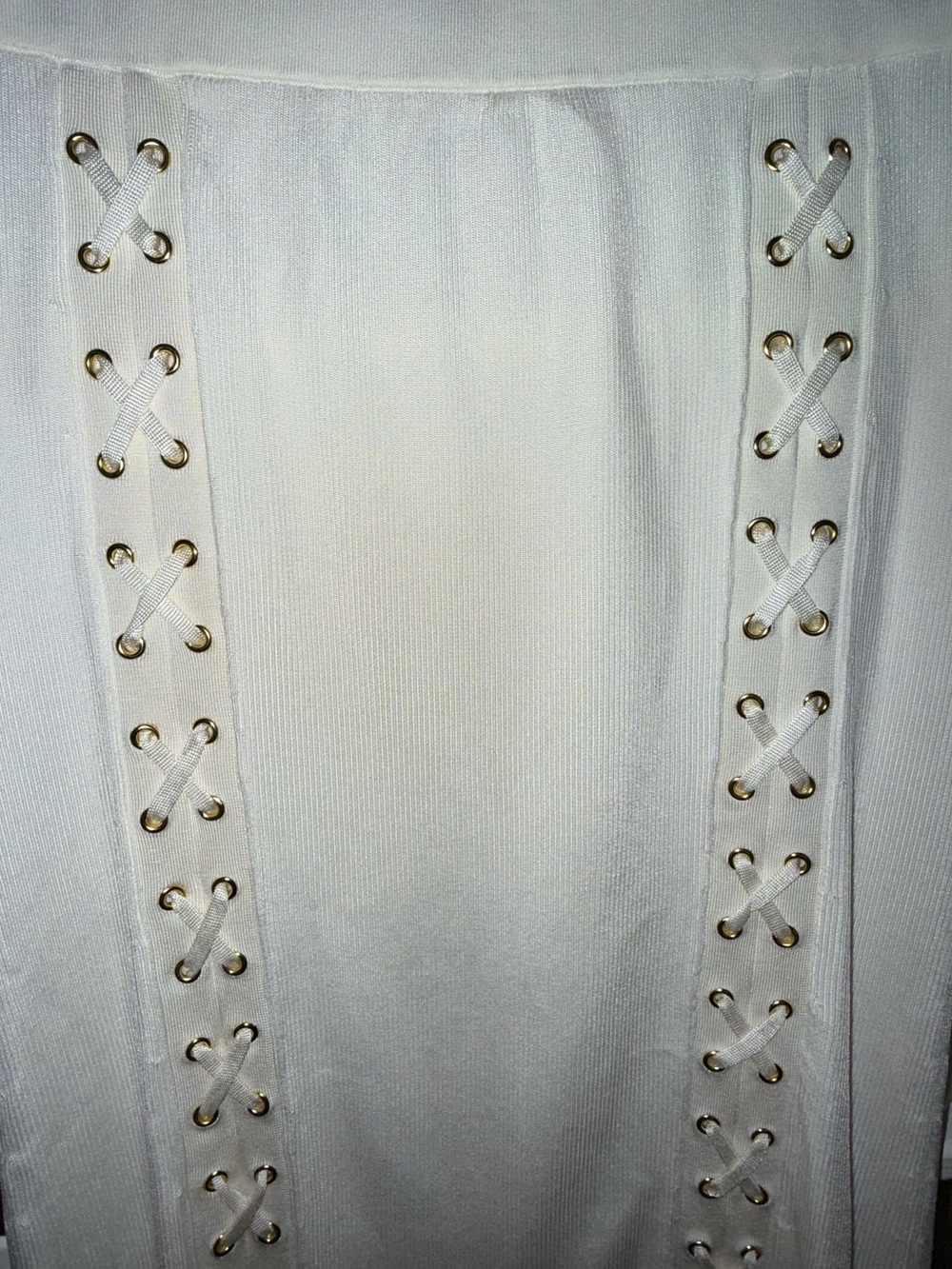 ZIMMERMANN
Lace-up ribbed-knit midi skirt - Picture 11 of 11